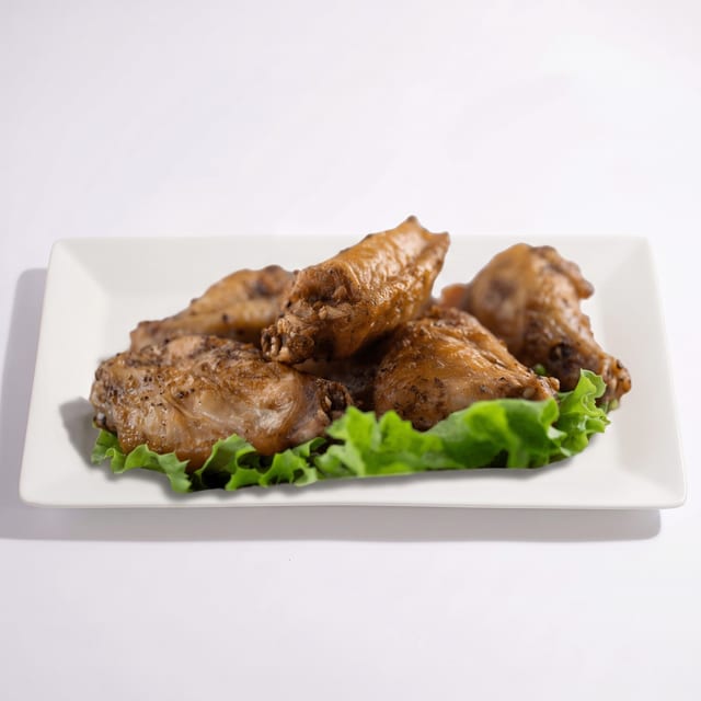 A14. Fried Garlic Chicken Wings.