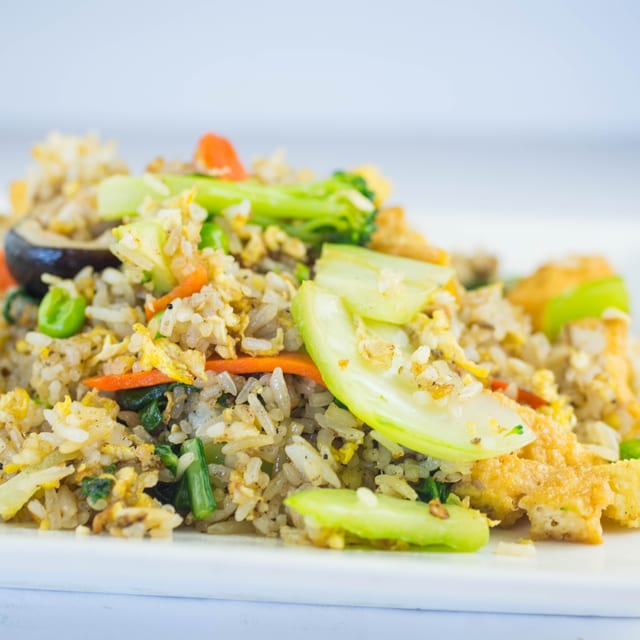 Vegetarian Fried Rice.