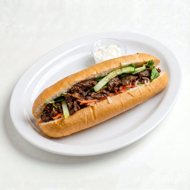 82. Grilled Beef Sandwich.