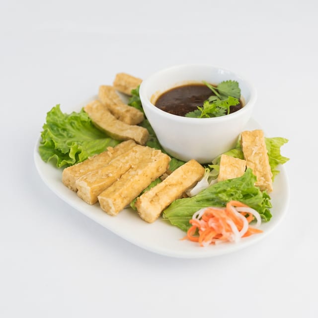 A11. Fried Tofu with House Special Sauce.