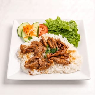 41. Grilled Pork on Broken Rice Plate