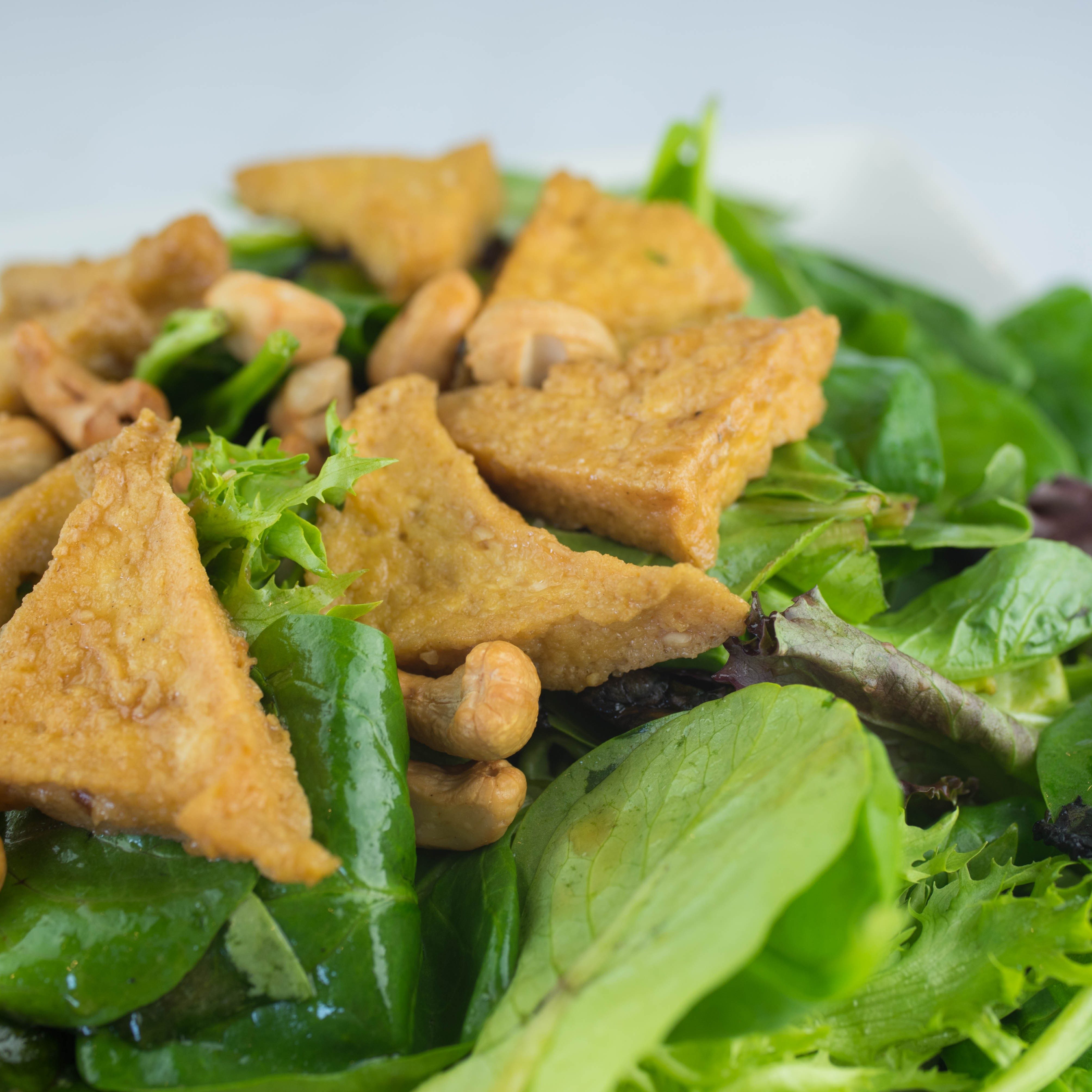 31. Fried Tofu Salad.