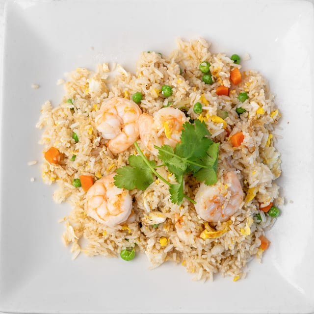 98. Shrimp Fried Rice.