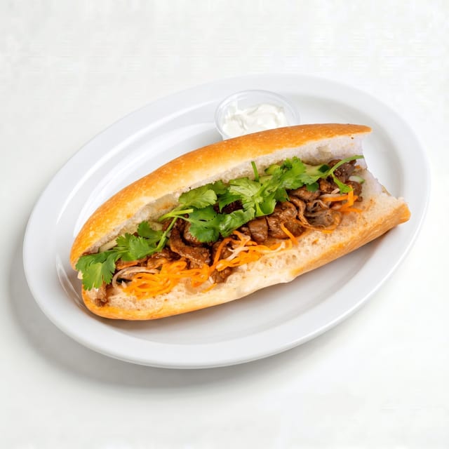 81. Grilled Pork Sandwich.