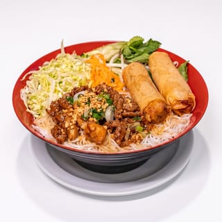 69. Grilled Beef & Egg Roll on Vermicelli