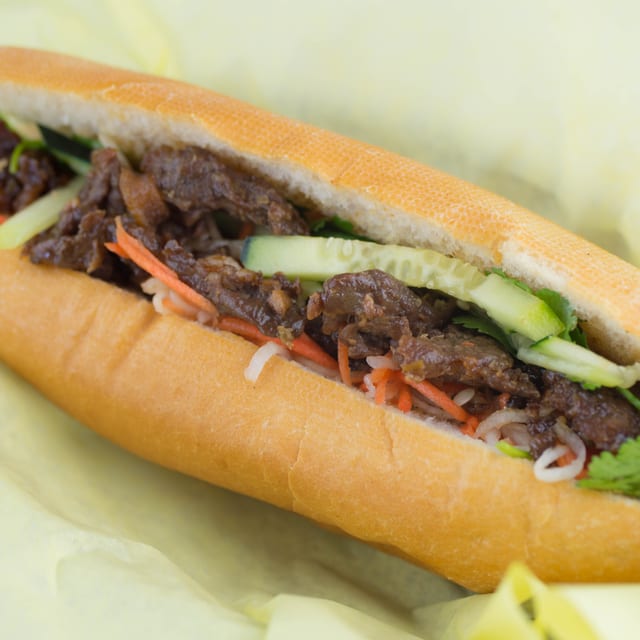82. Grilled Beef Sandwich.