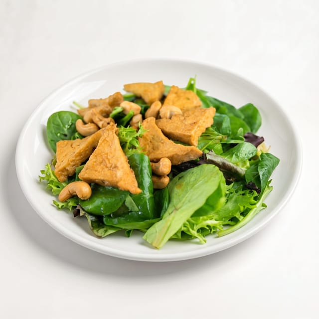 31. Fried Tofu Salad.