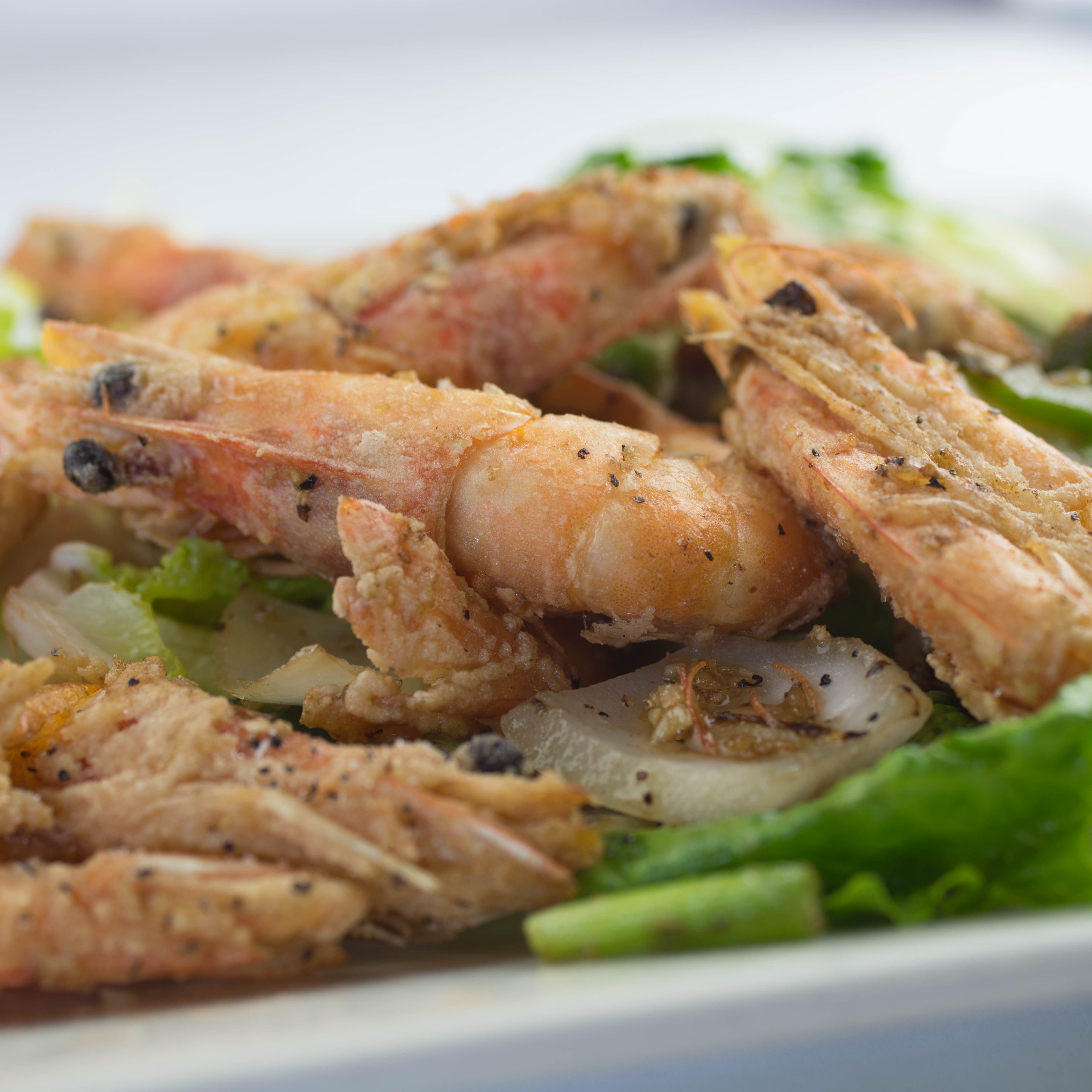 A10. Tempura Salted Shrimp.