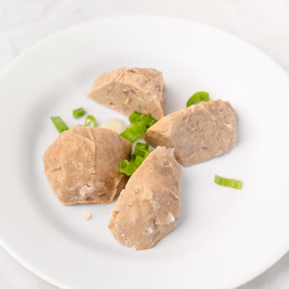 Beef Ball (4) for Soup.