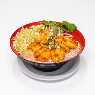 66. Grilled Shrimp on Vermicelli