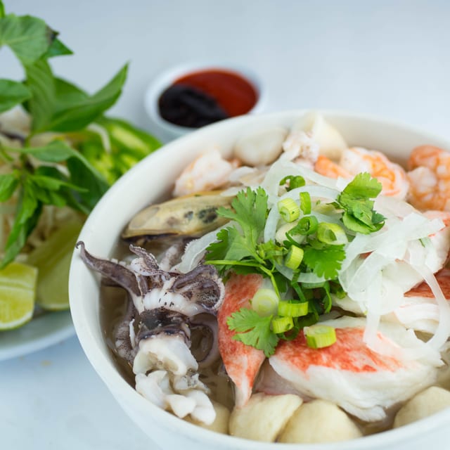 18. Seafood Noodle Soup.